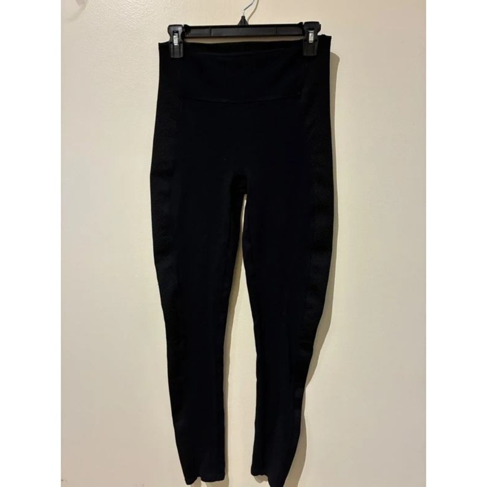 Spanx Look At Me Now Seamless Leggings Black High Waisted FL3115 Womens XS
